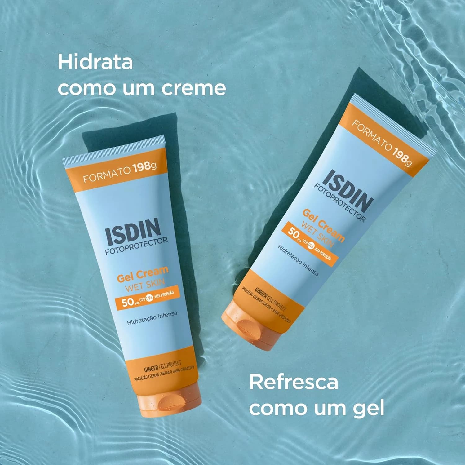 Protetor Solar Corporal ISDIN Gel Cream FPS 50+ 198g