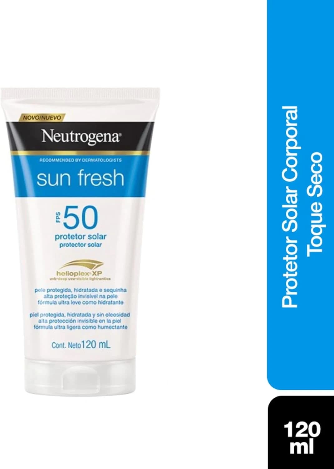 Neutrogena Sun Fresh Protetor Solar Corporal FPS 50, 120ml