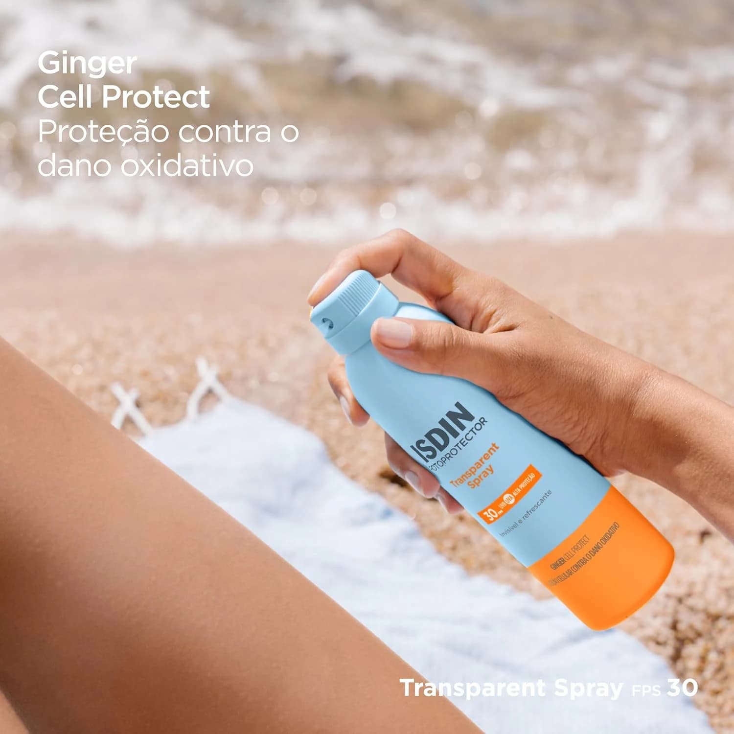 ISDIN Protetor Solar Corporal Transparent Spray FPS 30-250ml