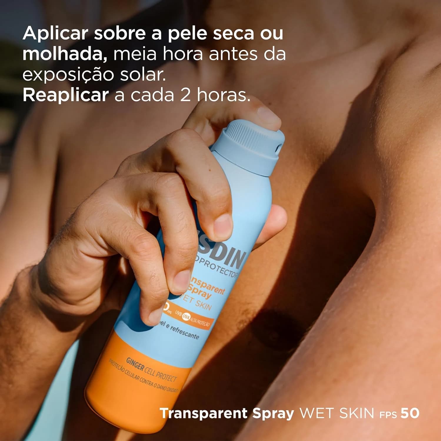 ISDIN Protetor Solar Corporal Transparent Spray FPS 50-250ml