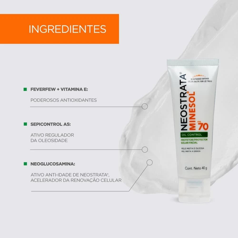 Minesol Oil Control, Neostrata FPS 70