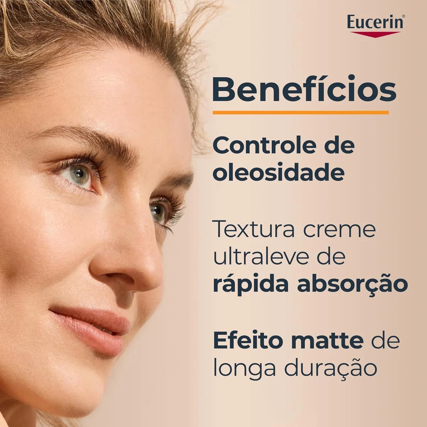 EUCERIN Protetor Solar Facial Oil Control FPS 60 50ml