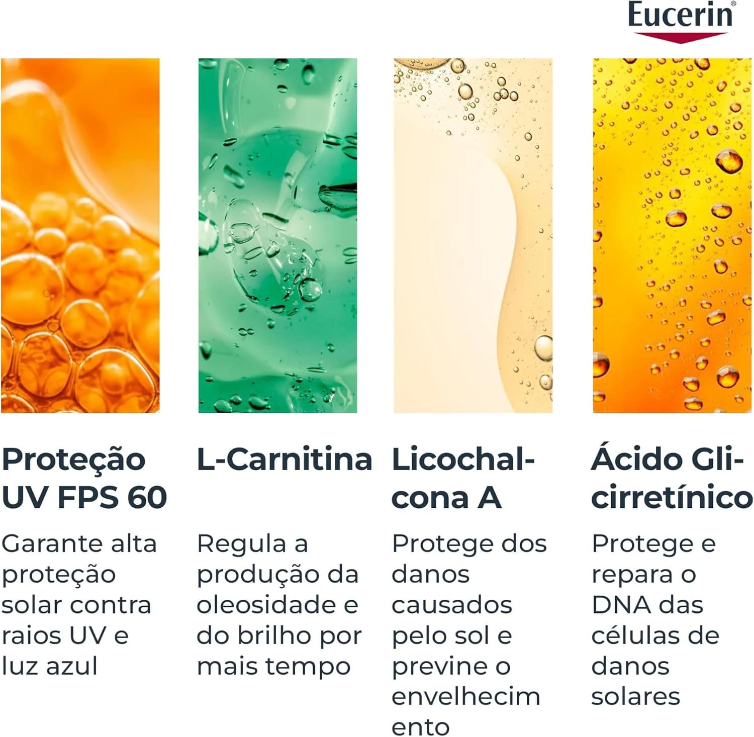 EUCERIN Protetor Solar Facial Oil Control FPS 60 50ml