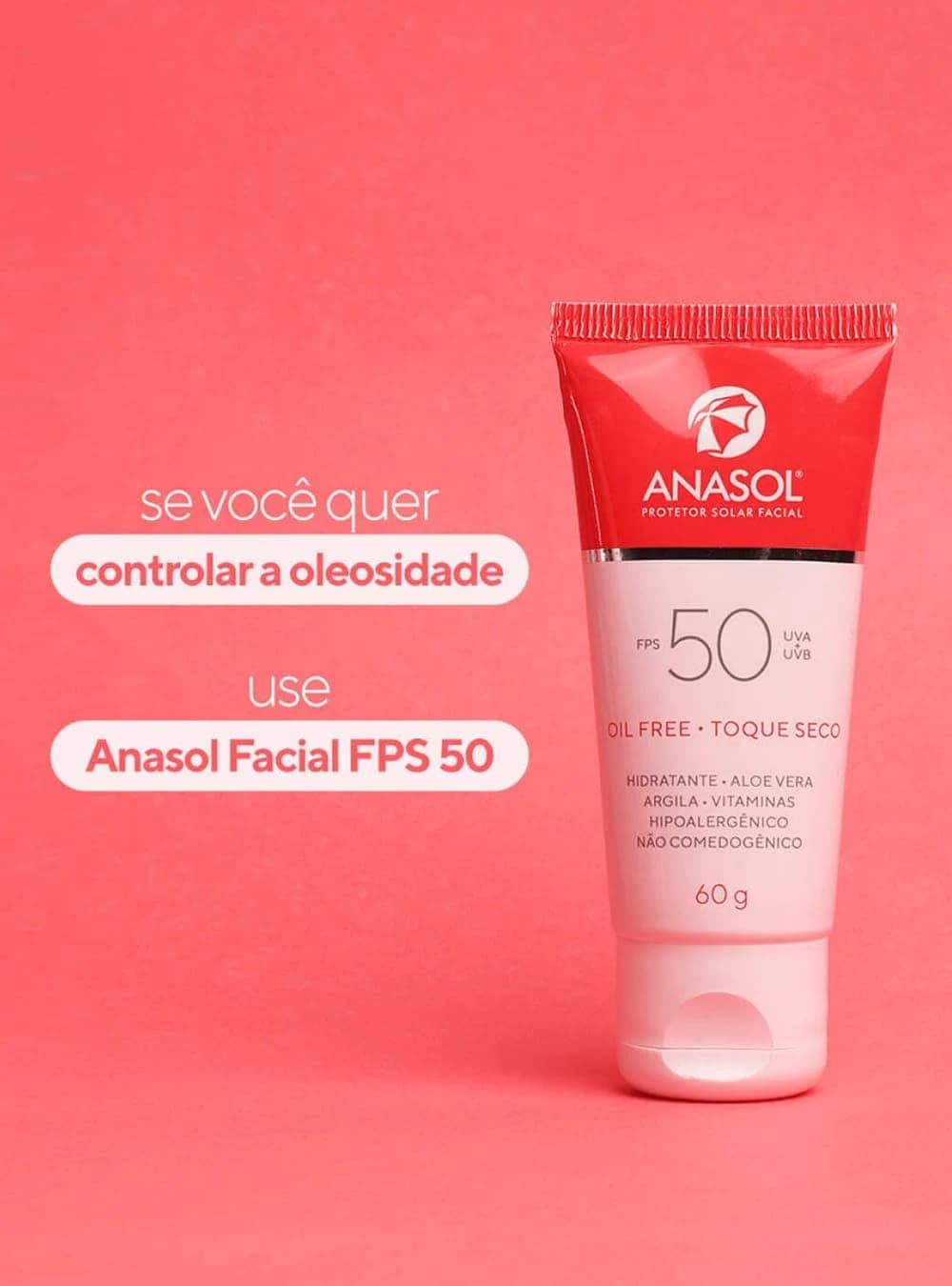 Anasol Protetor Solar Facial FPS50 60g