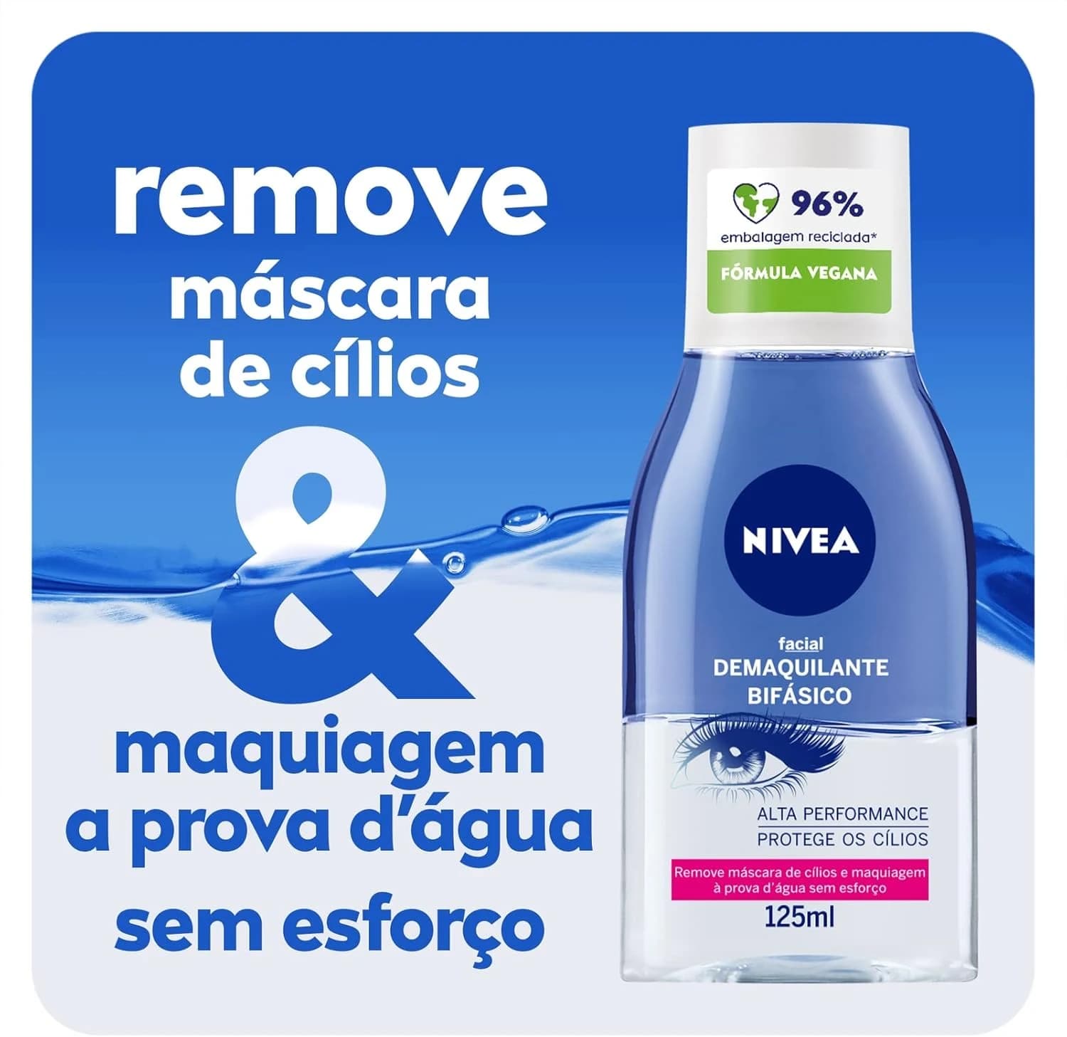 NIVEA Demaquilante Facial Bifásico 125ml