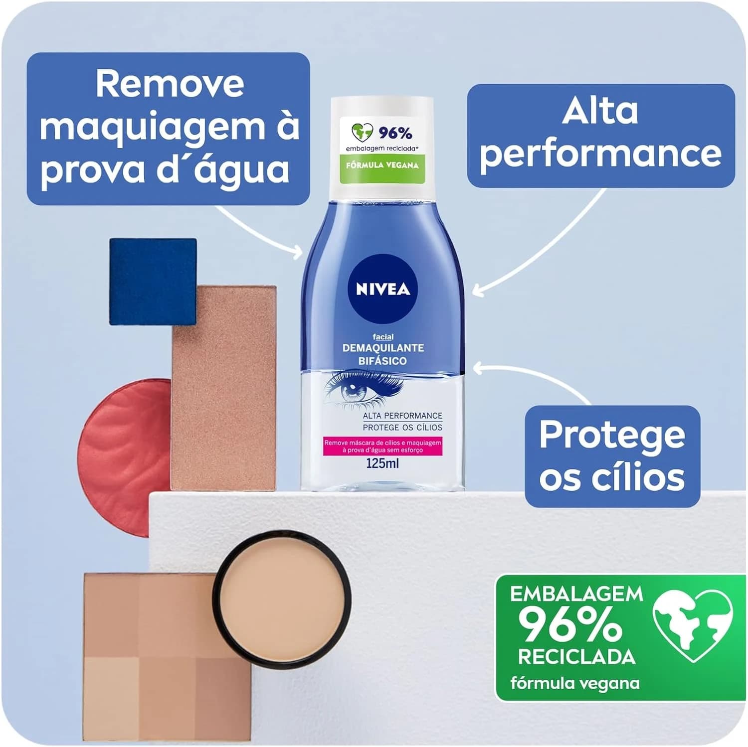 NIVEA Demaquilante Facial Bifásico 125ml