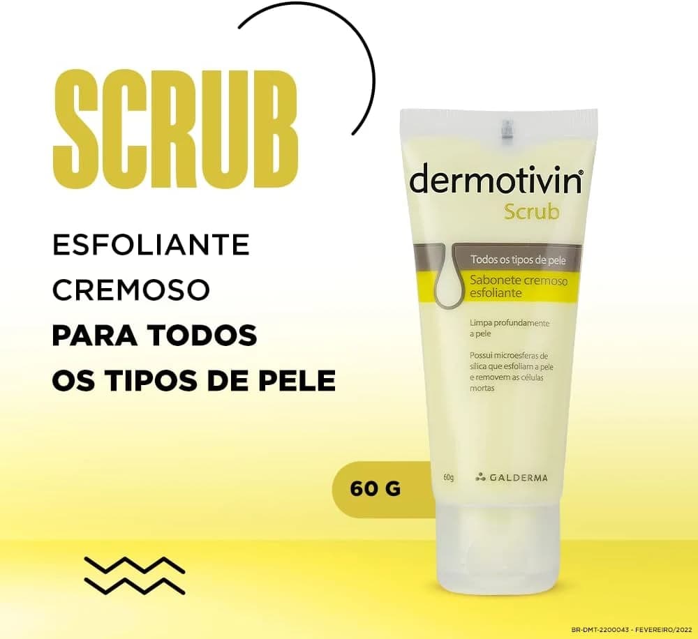 Dermotivin Esfoliante Facial Scrub 70g