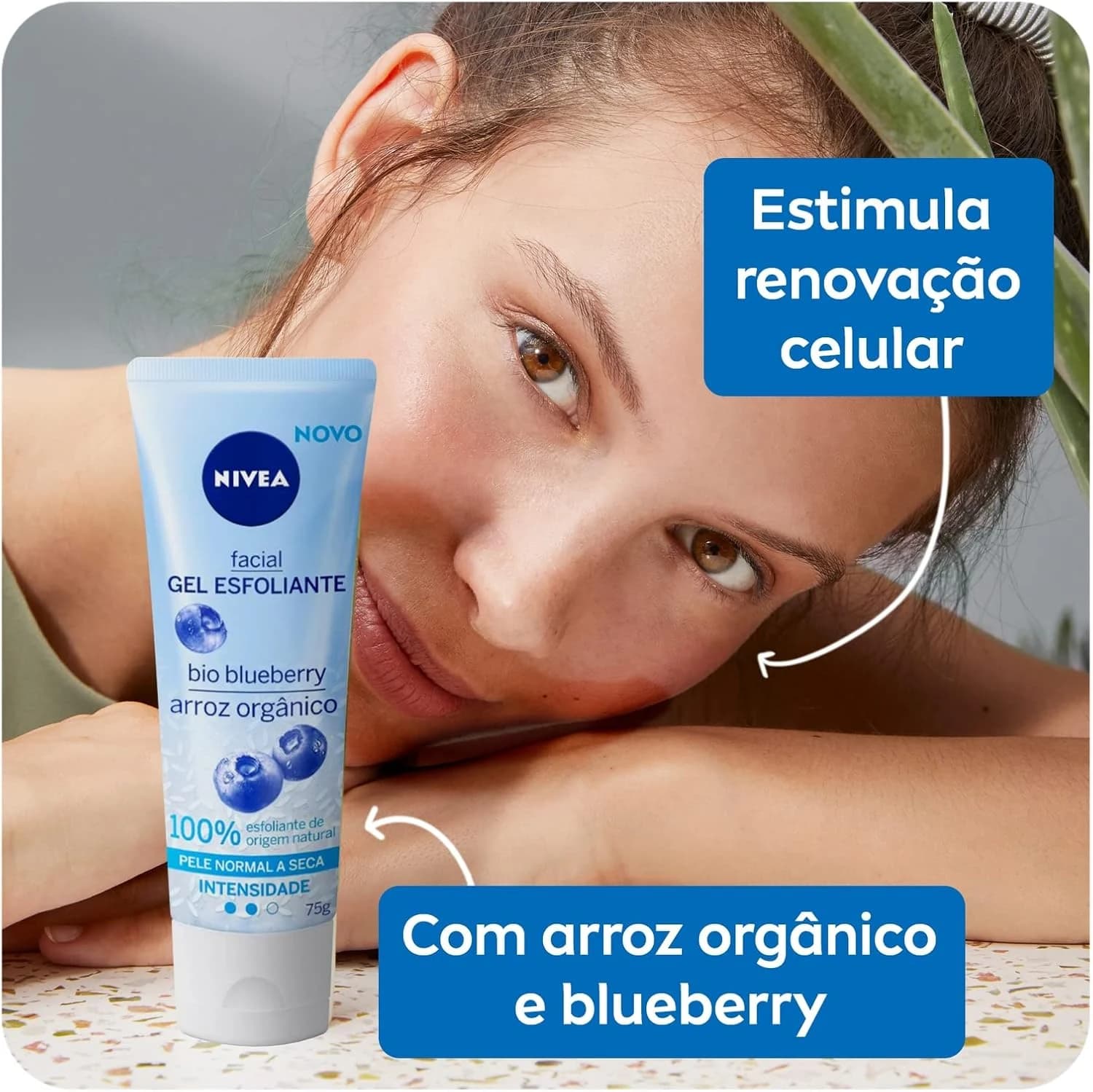 NIVEA Gel Esfoliante Facial Refrescante 75ml