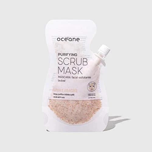 Océane Máscara Facial Esfoliante de Aveia e Abacate - Purifying Scrub Mask 35ml