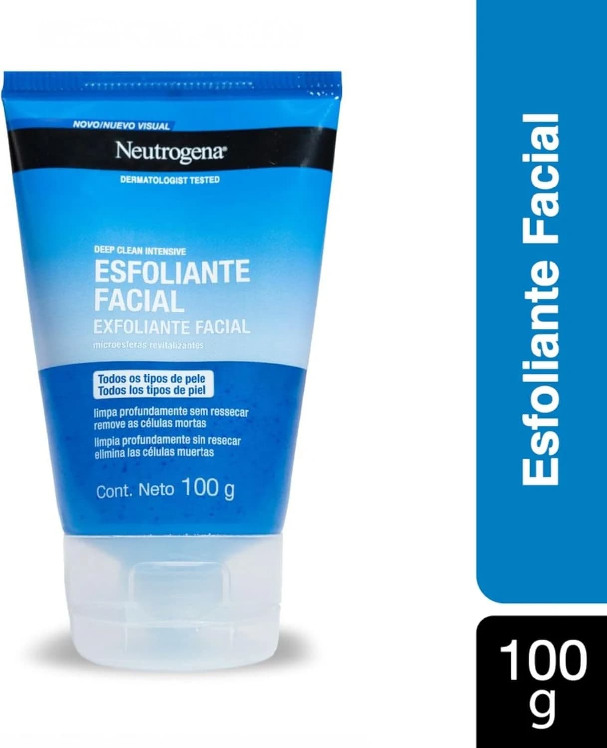 Neutrogena Gel Esfoliante Facial Deep Clean Intensive,100g