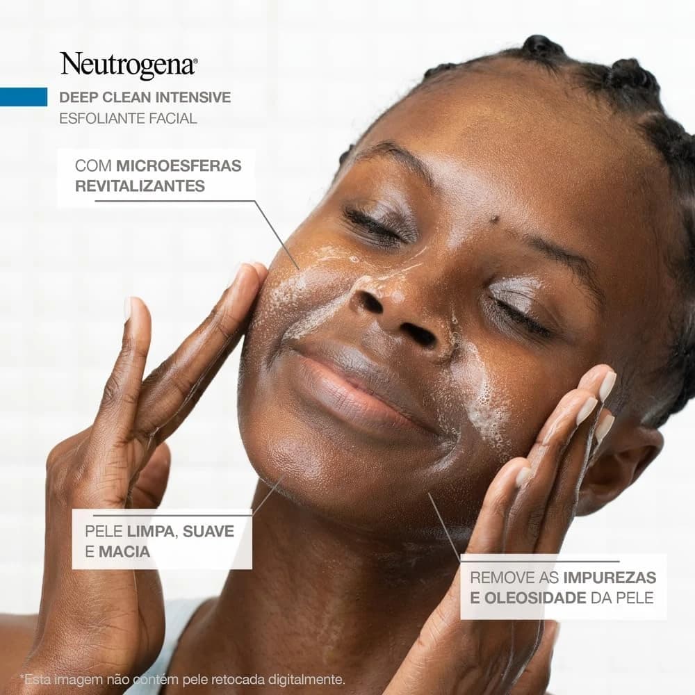 Neutrogena Gel Esfoliante Facial Deep Clean Intensive,100g