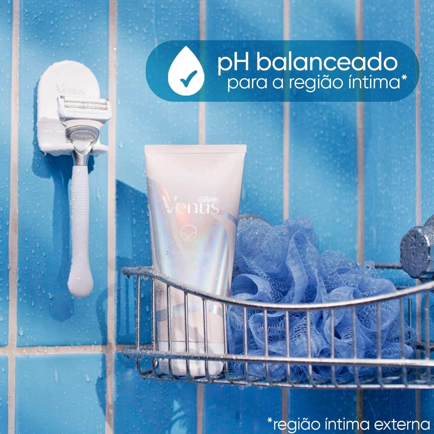 Gillette Venus Esfoliante Suave Especial Para Área Íntima, 177 ml