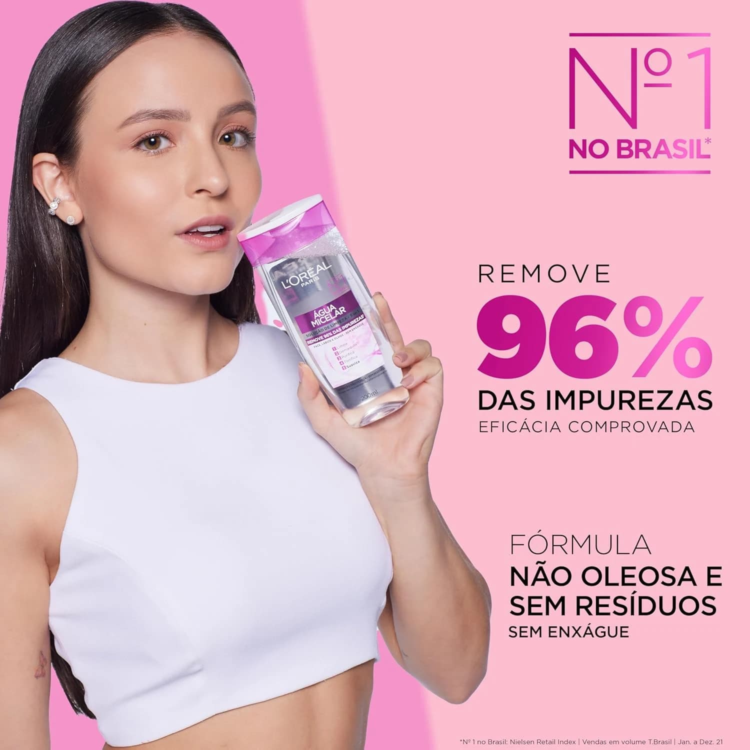 L'Oréal Paris Dermo Expertise Solução de Limpeza 5 em 1 - Água Micelar 400ml
