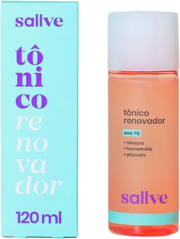 Sallve Tônico Renovador 120Ml - Aha 7%