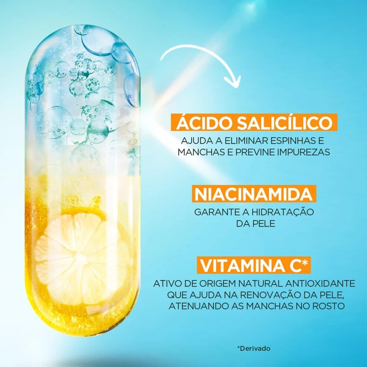 Garnier Hidratante Facial Antiacne Toque Seco com Ácido Salicílico 85g