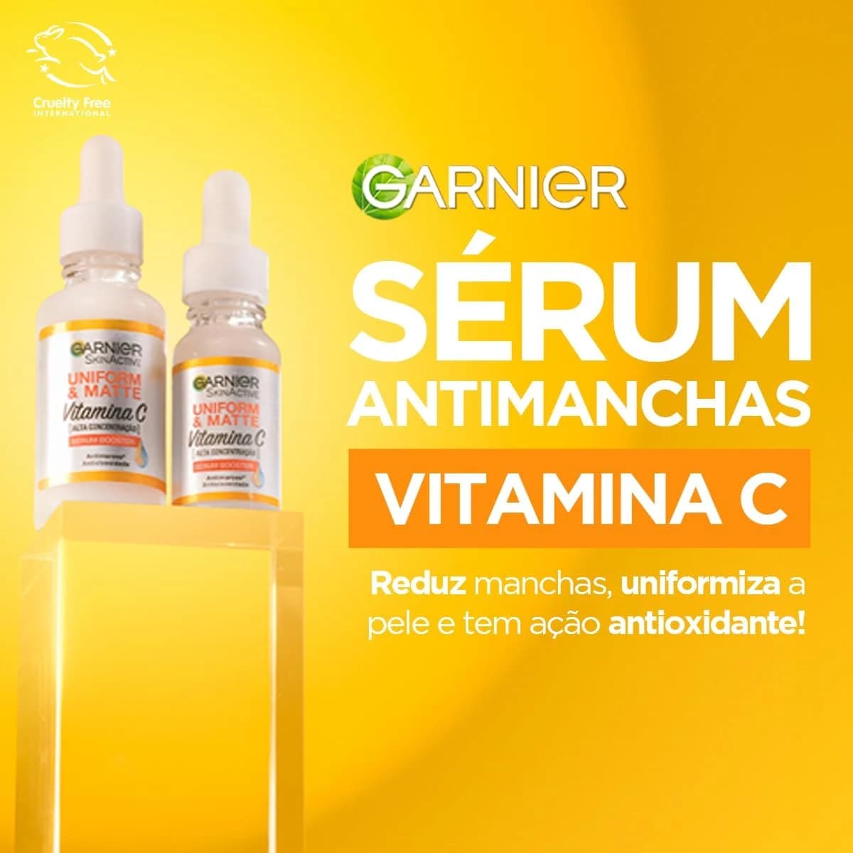 Garnier Sérum Facial Antimarcas Vitamina C, Niacinamida e Ácido Salicílico 30ml