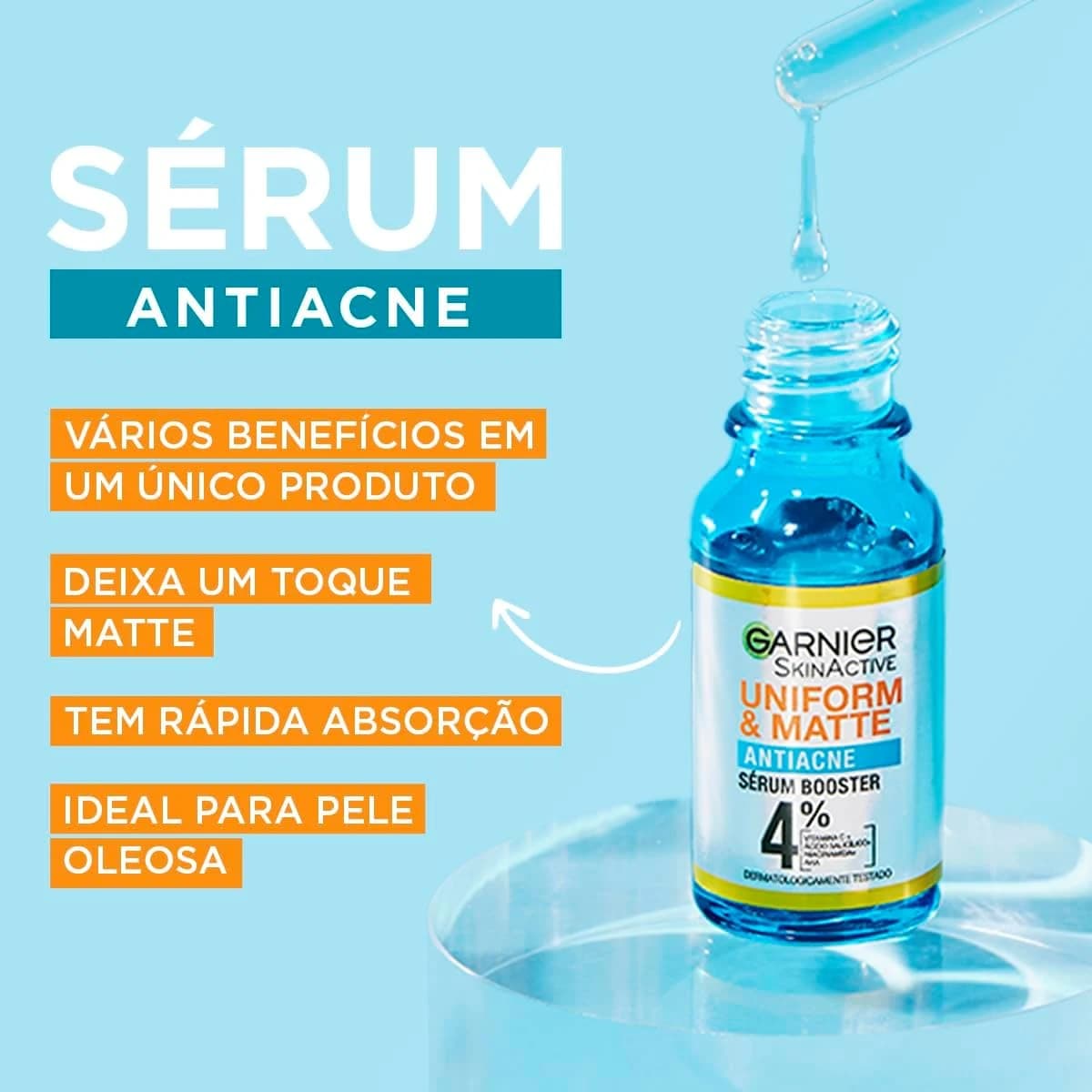 Garnier Sérum Facial Antiacne 15ml