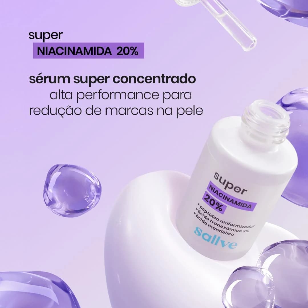 Sallve Super Niacinamida 20% 30ml