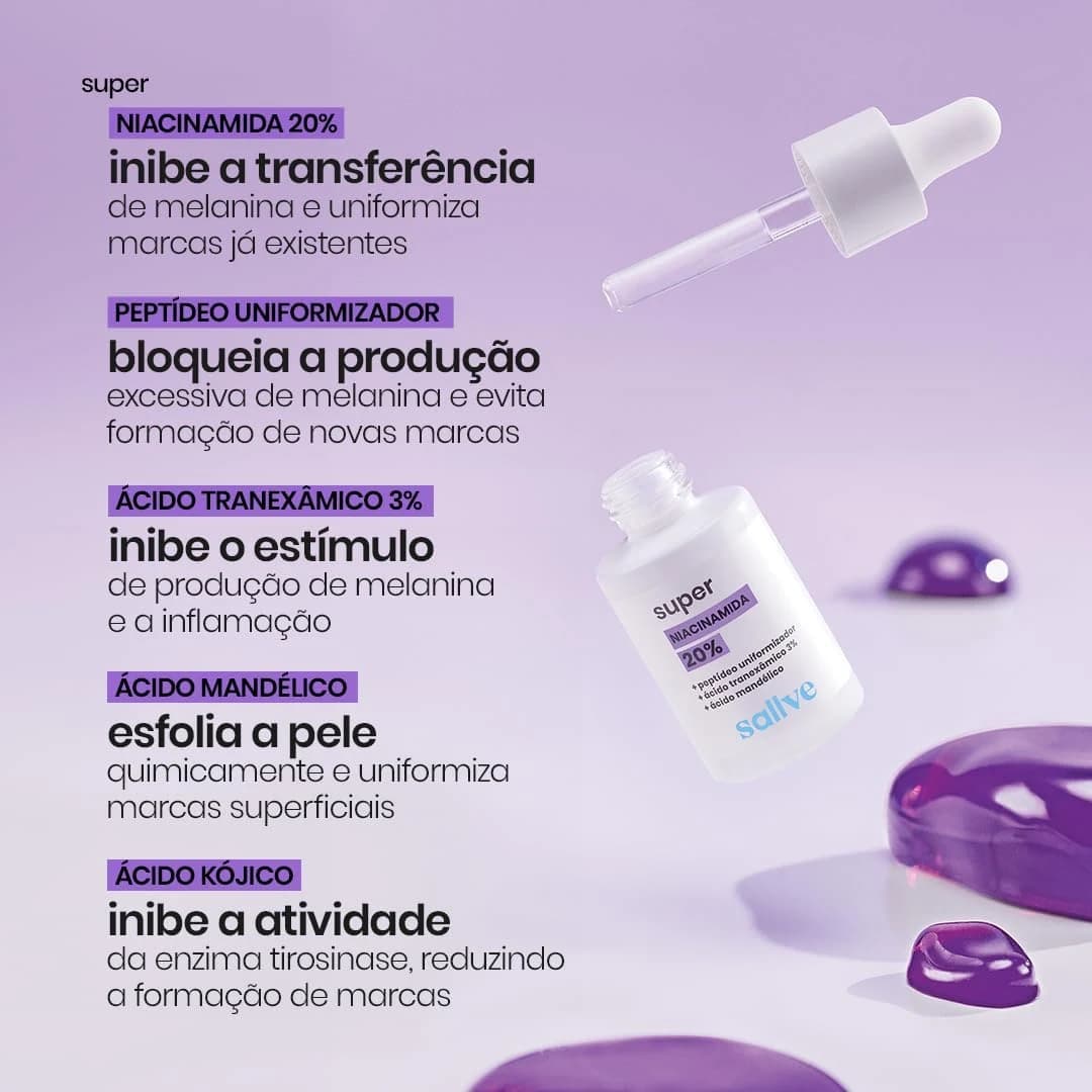 Sallve Super Niacinamida 20% 30ml