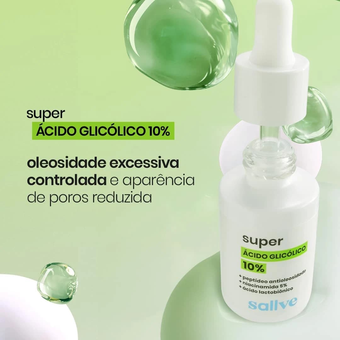 Sallve Super Ácido Glicolico 10% 30ml