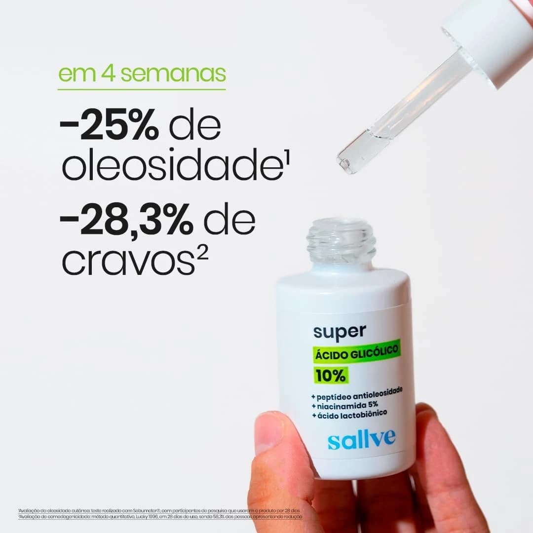Sallve Super Ácido Glicolico 10% 30ml