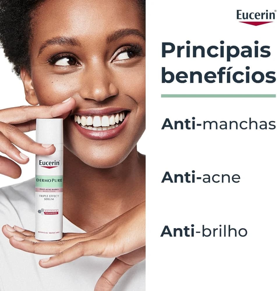 EUCERIN Sérum Facial Antiacne Dermo Pure Efeito Triplo 40ml