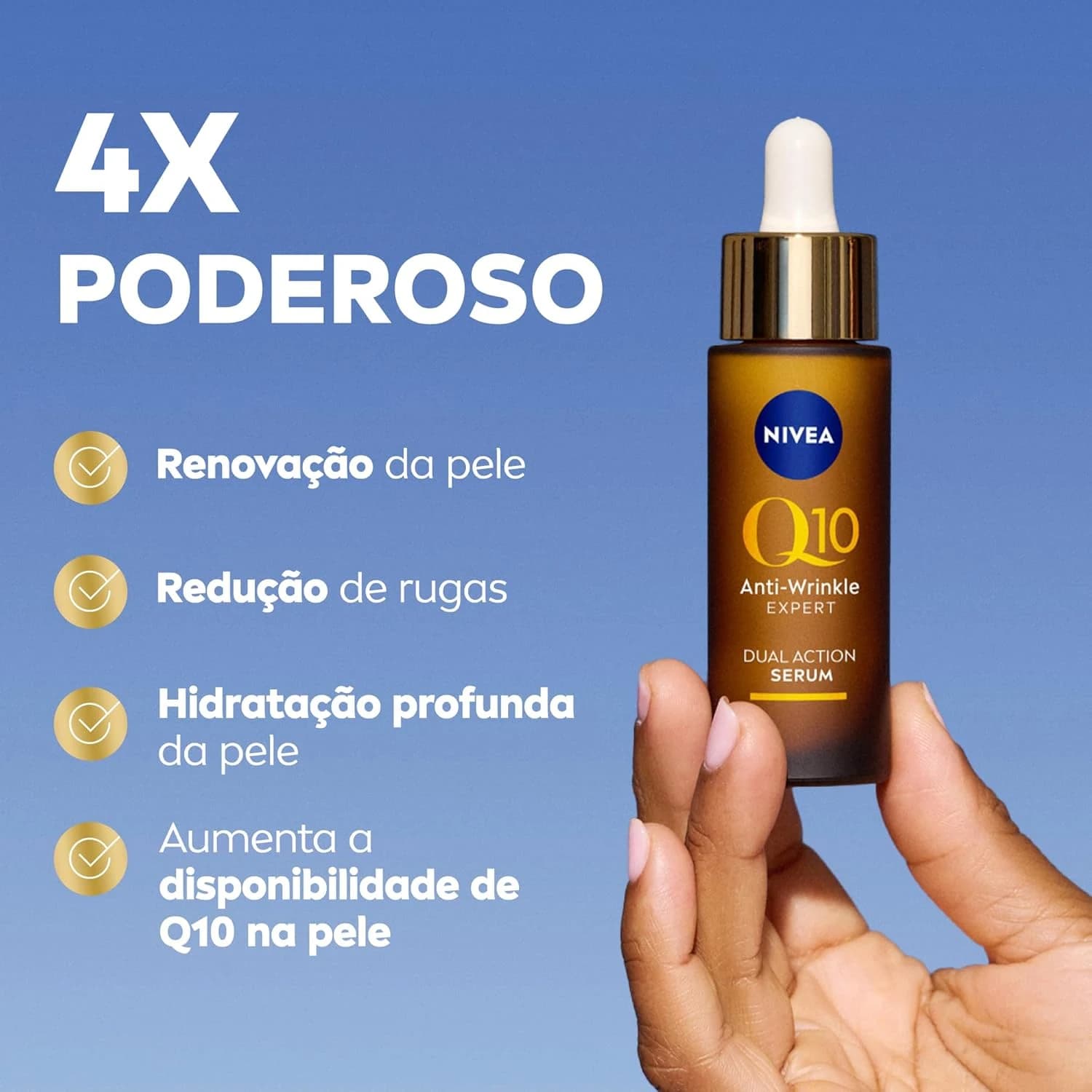 NIVEA Q10 Sérum Antissinais Expert Dupla Ação 30ml