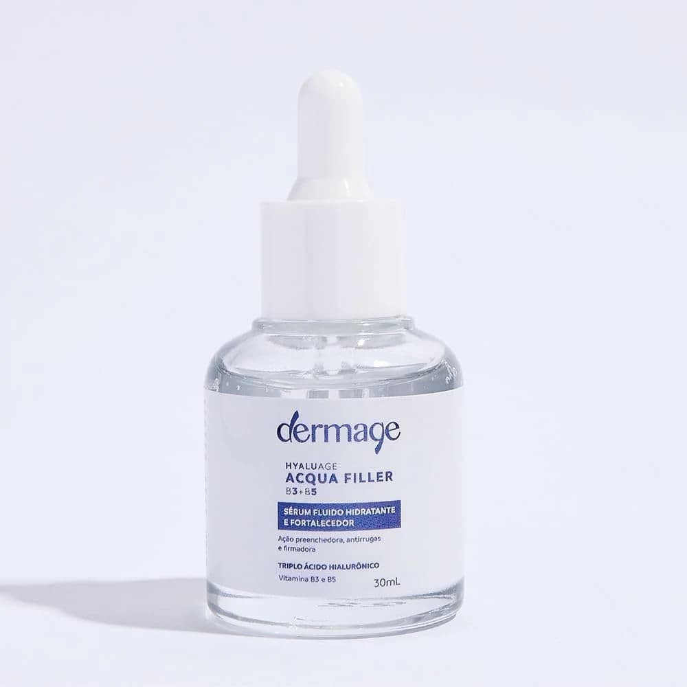 Sérum Fluido Hidratante e Fortalecedor Dermage Hyaluage Acqua Filler B3 + B5 (30ml)