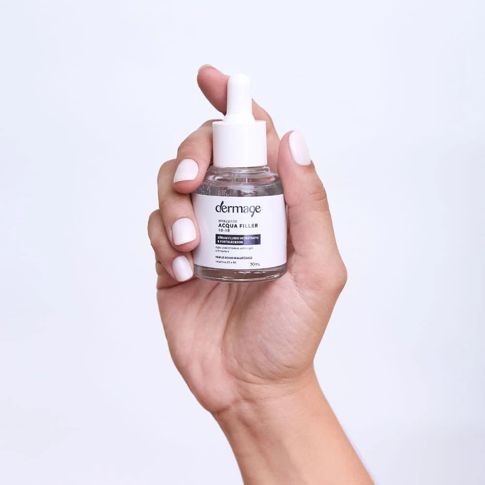 Sérum Fluido Hidratante e Fortalecedor Dermage Hyaluage Acqua Filler B3 + B5 (30ml)