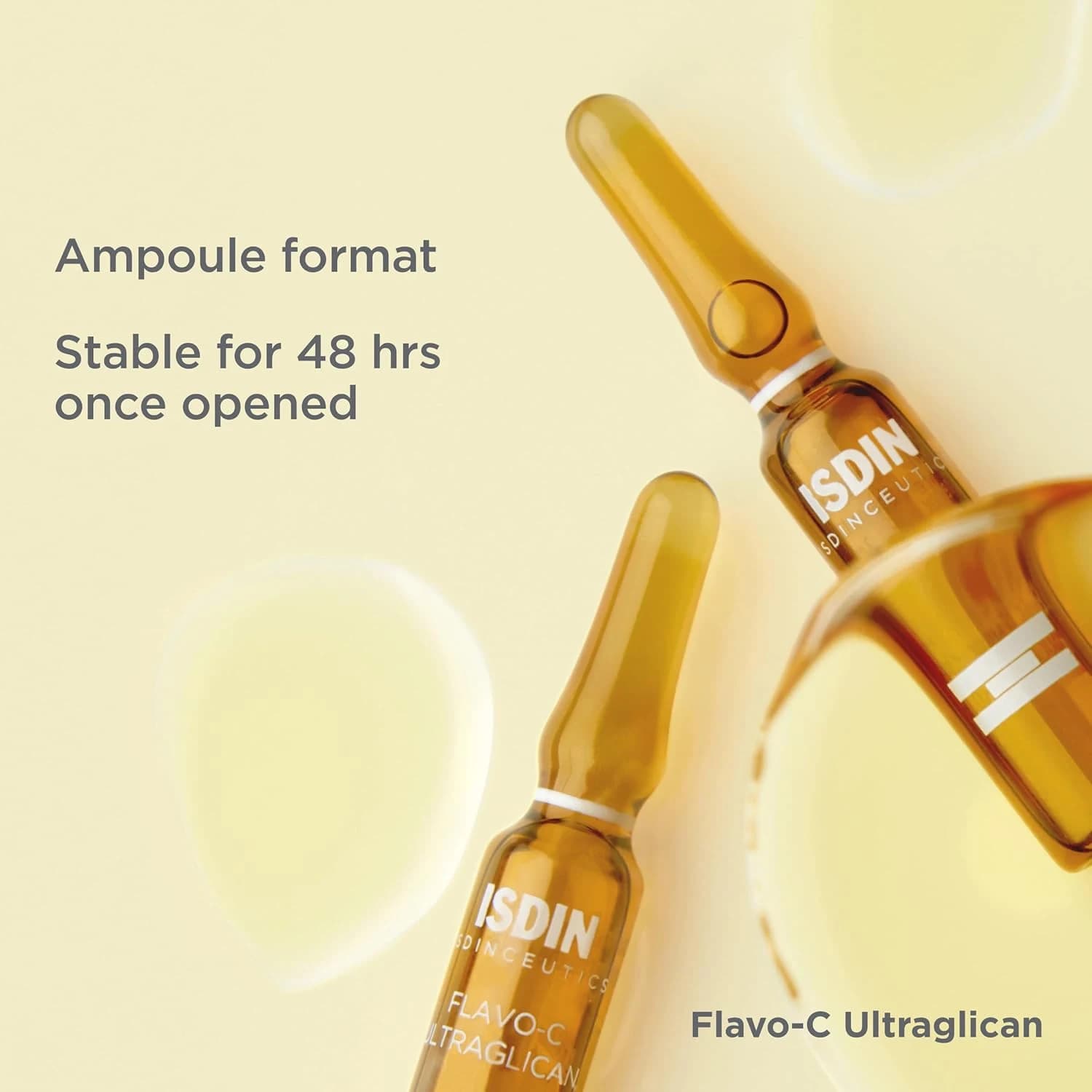 ISDIN Sérum Antioxidante com Vitamina C Isdinceutics Flavo-C Ultraglican - 10 unidades