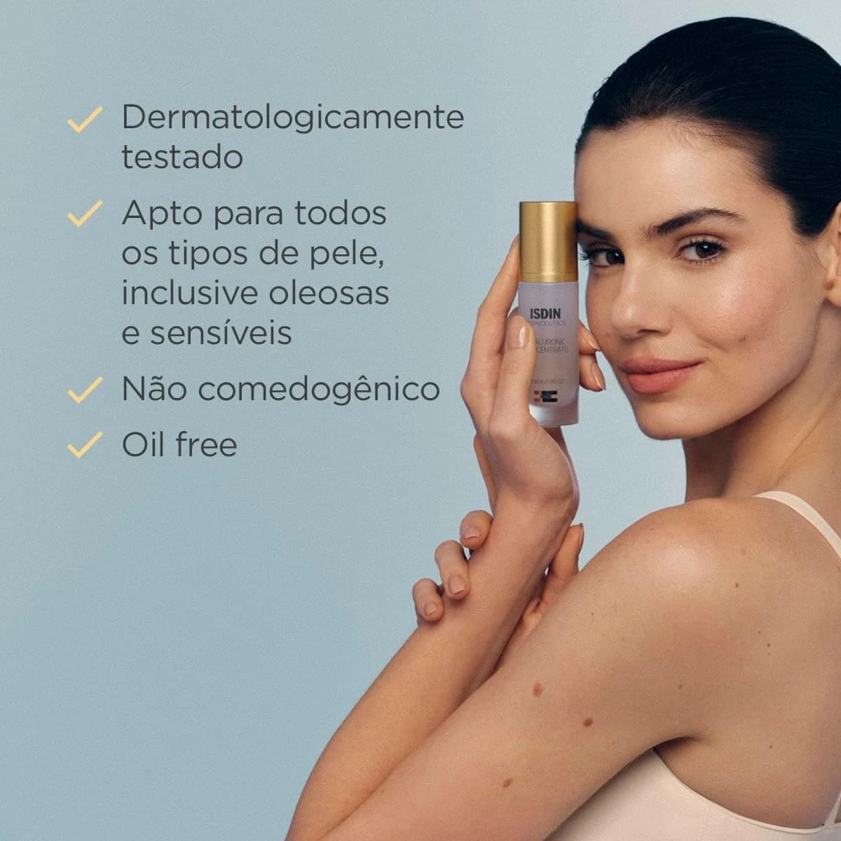 ISDIN Sérum Hidratante Anti-Idade Isdinceutics Hyaluronic Concentrate - 30ml
