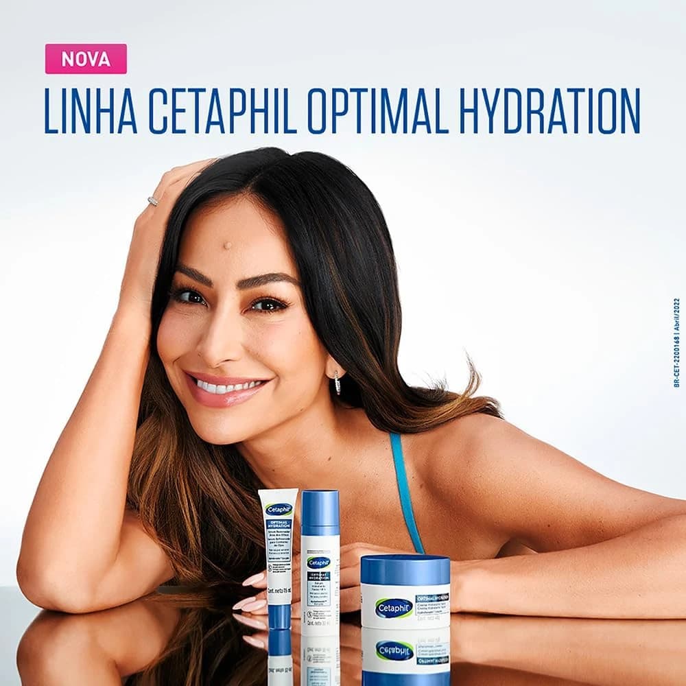 Cetaphil Optimal Hydration Creme Hidratante Facial Com Ácido Hialurônico 48g