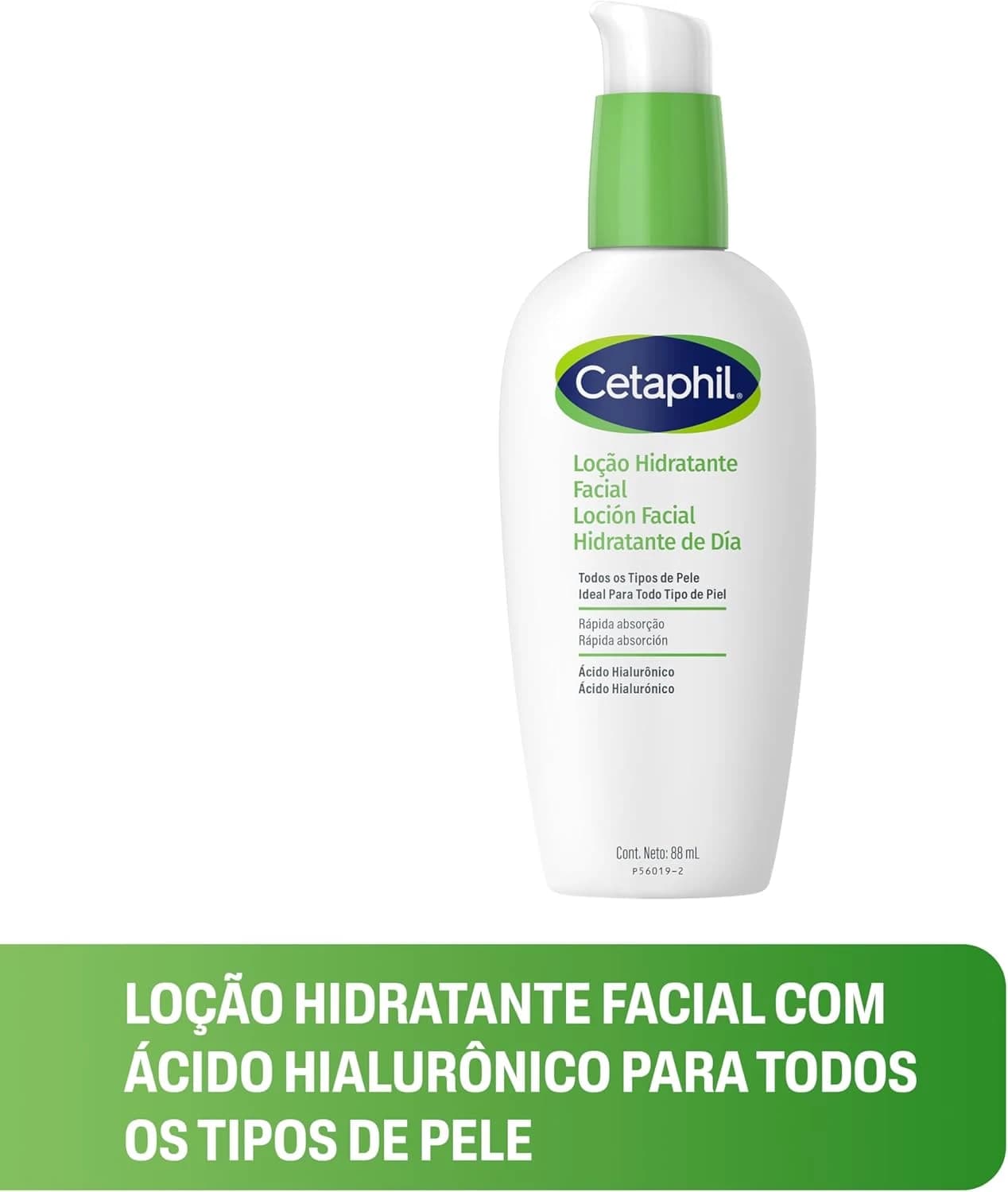 Cetaphil Loção Hidratante Facial Com Ácido Hialurônico 88ml