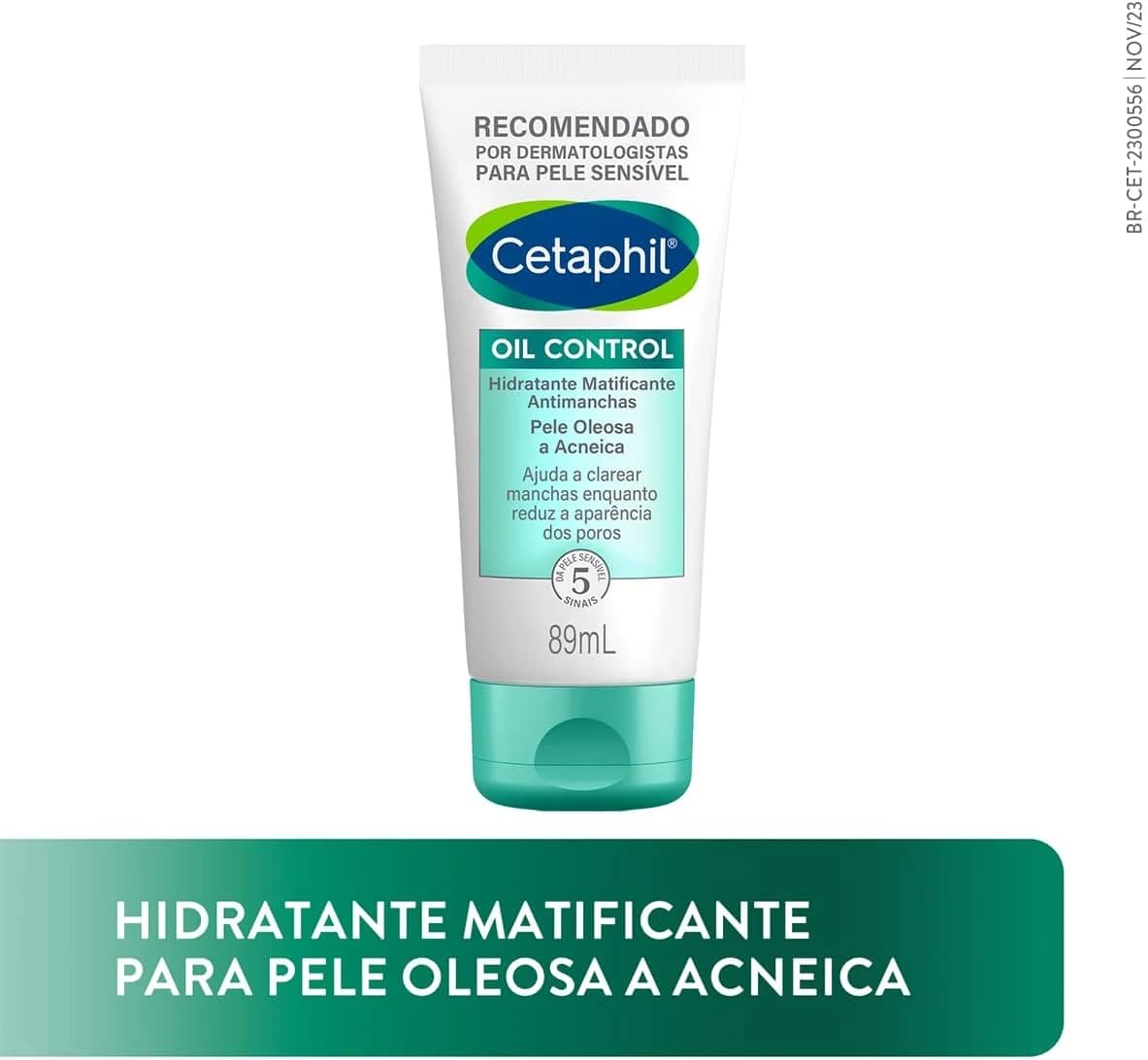 Cetaphil Oil Control Hidratante Matificante Antimanchas Facial para Pele Oleosa a Acneica 89ml