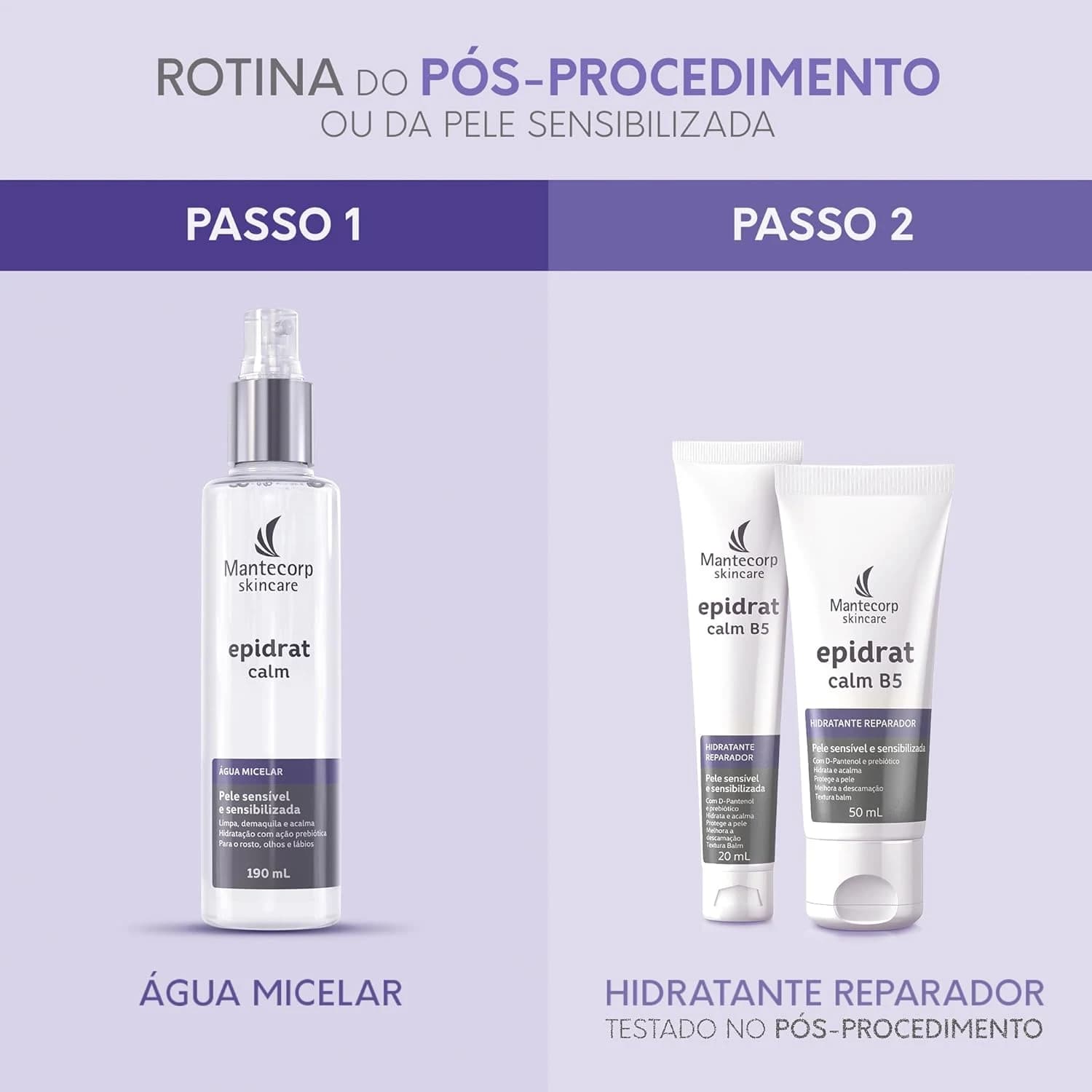 MANTECORP - Hidratante Epidrat Calm B5 50ml