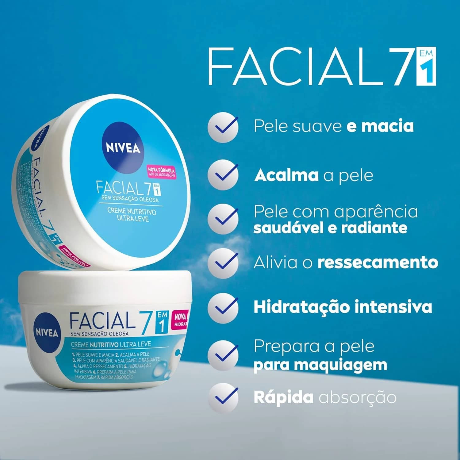 NIVEA Creme Facial Nutritivo 100g