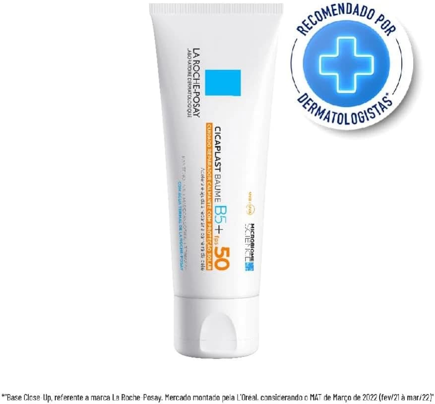 La Roche-Posay, Cicaplast Baume B5, Creme multirreparador com FPS 50, 40ml