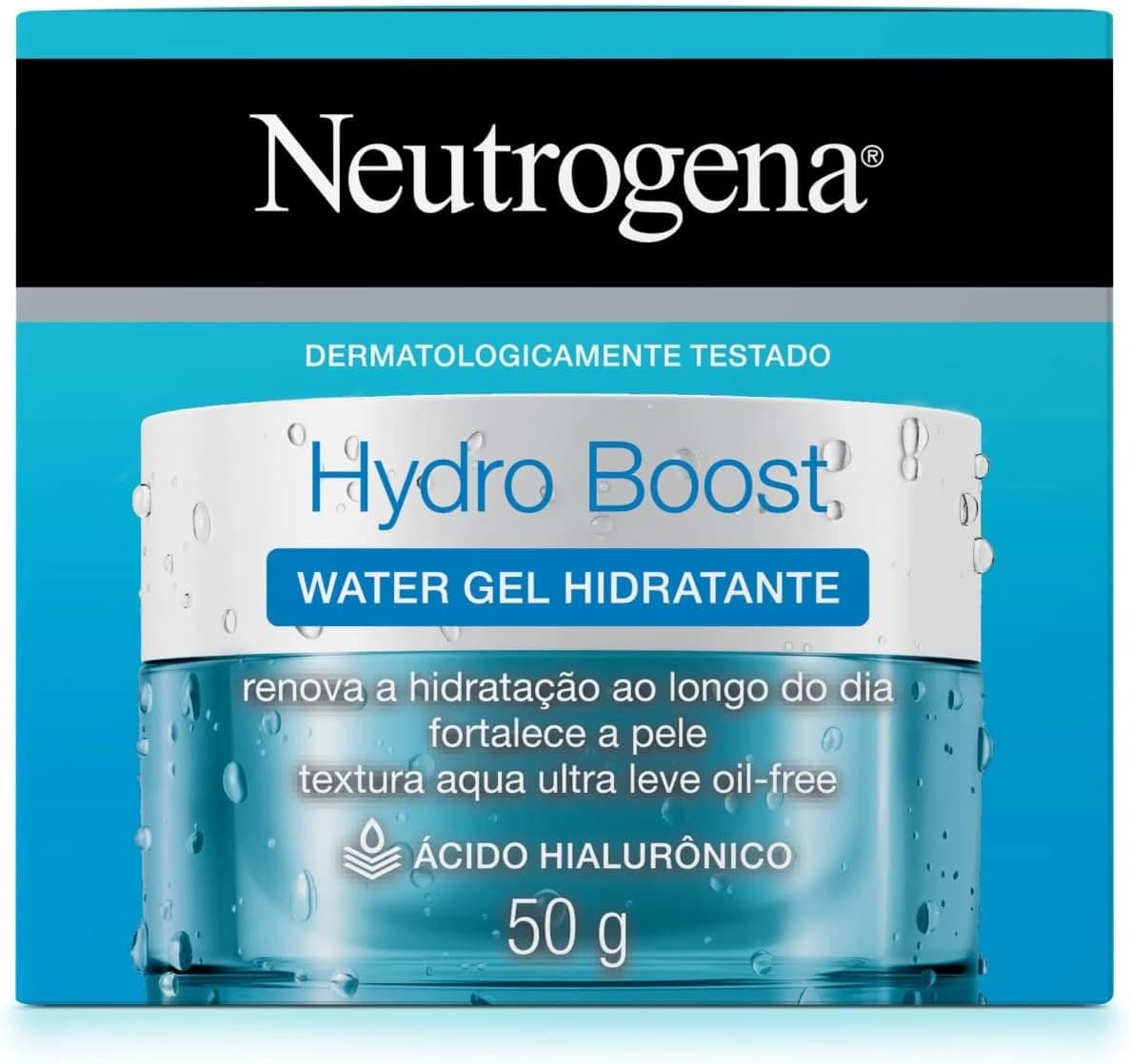 Neutrogena Hidratante Facial Hydro Boost Water Gel, 50g