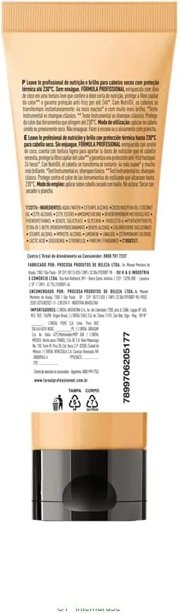 L'Oréal Professionnel NutriOil Leave-in, Hidratação e Nutrição Intensa, 150ml
