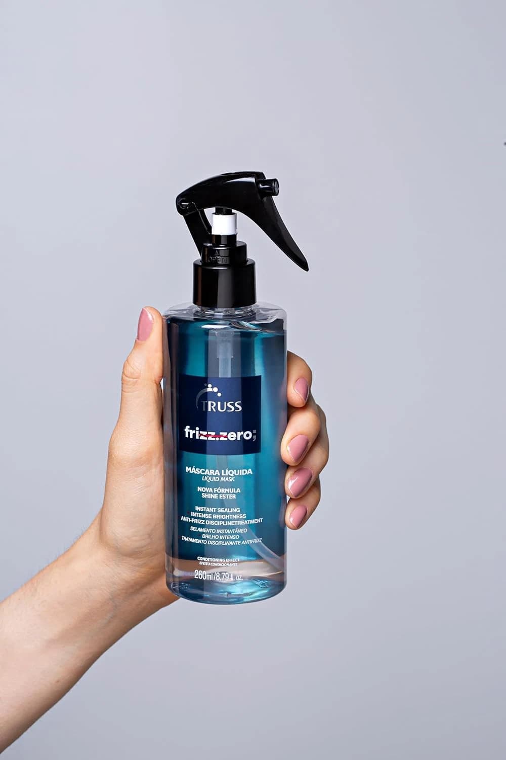Truss Frizz Zero Leave-In | Máscara Líquida para Controle de Frizz, Brilho e Hidratação | 260ml