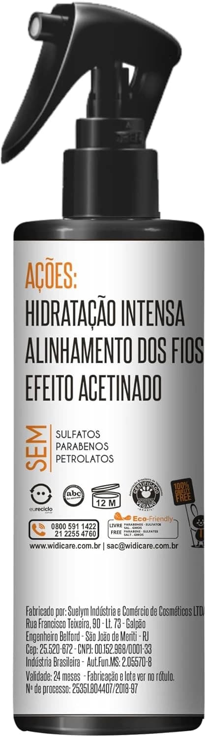 Widi Care Finalizador Leave-in Protetor Térmico Operação Resgate 200ml