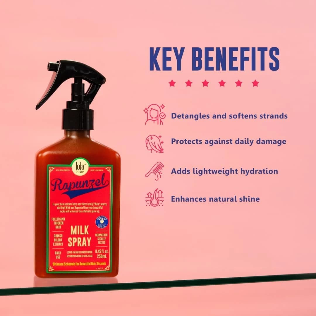 Rapunzel Milk Leave-in Spray 250ml , Lola Cosmetics