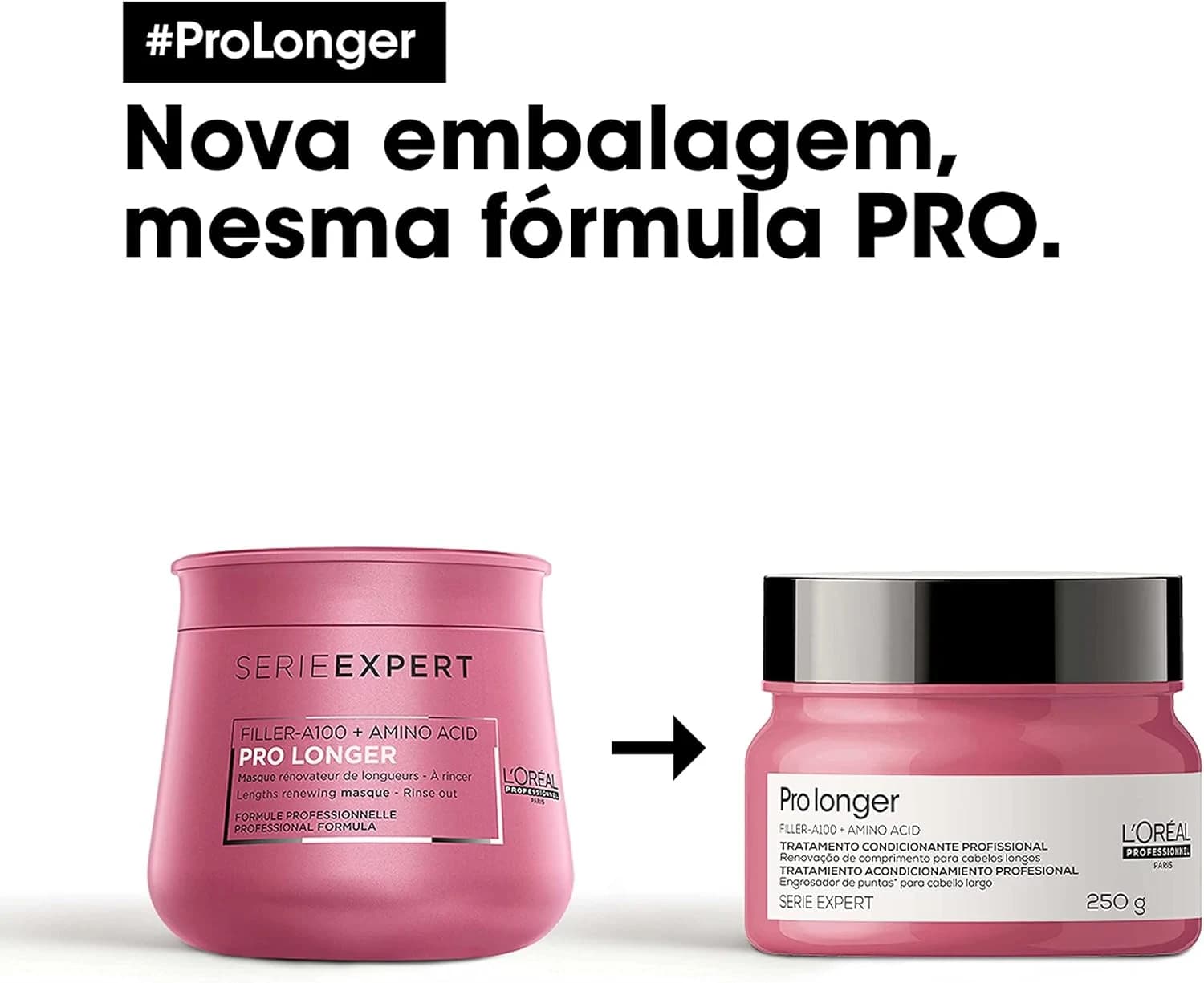 L'Oréal Professionnel Pro Longer, Máscara de Tratamento Capilar, 250g