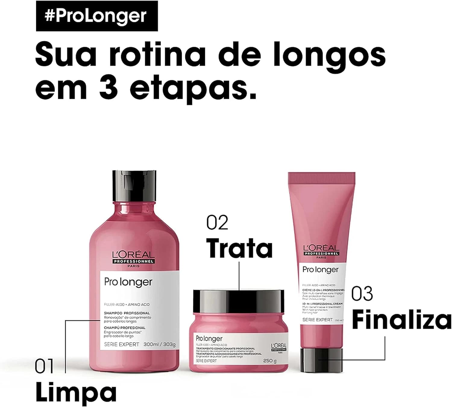 L'Oréal Professionnel Pro Longer, Máscara de Tratamento Capilar, 250g