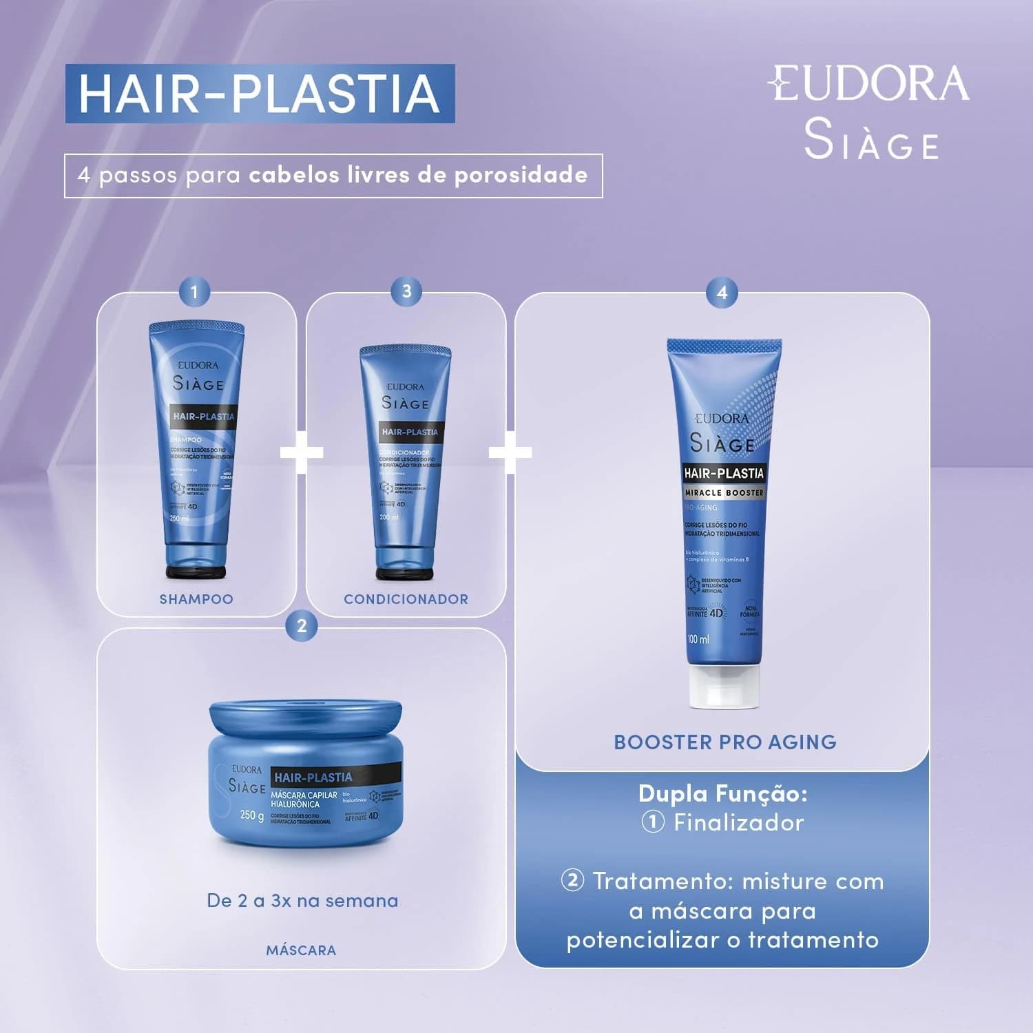 Siàge Máscara Capilar Hair-Plastia 250G