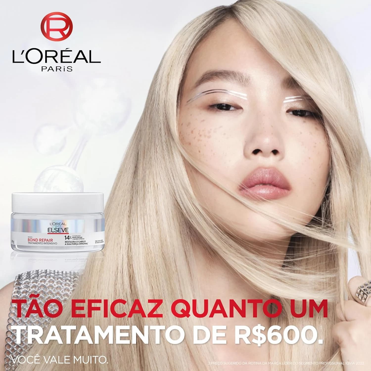 L'Oréal Paris Elseve Bond Repair Máscara de Tratamento Intensivo, 200g