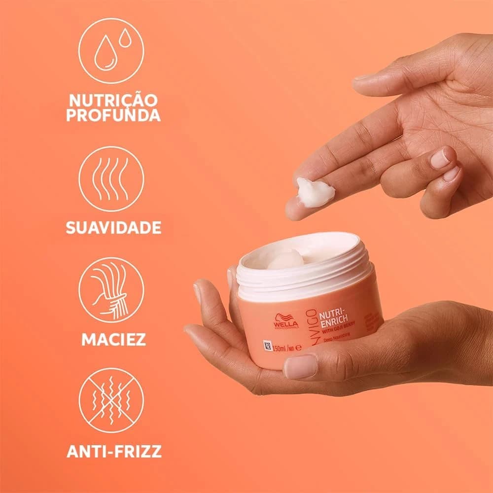 Wella Invigo Nutri Máscara 500ml