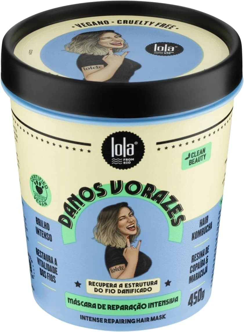 Danos Vorazes Máscara de Tratamento 450g , Lola Cosmetics