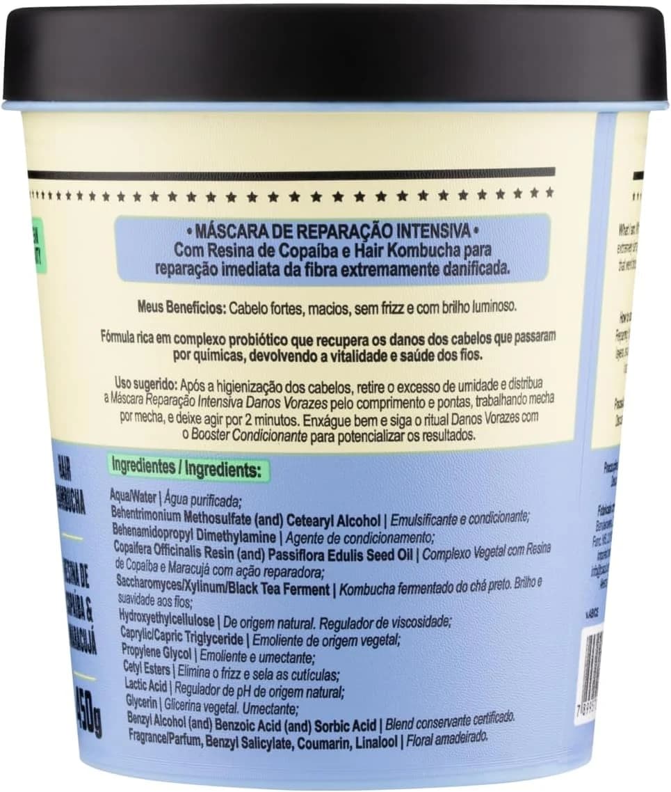 Danos Vorazes Máscara de Tratamento 450g , Lola Cosmetics
