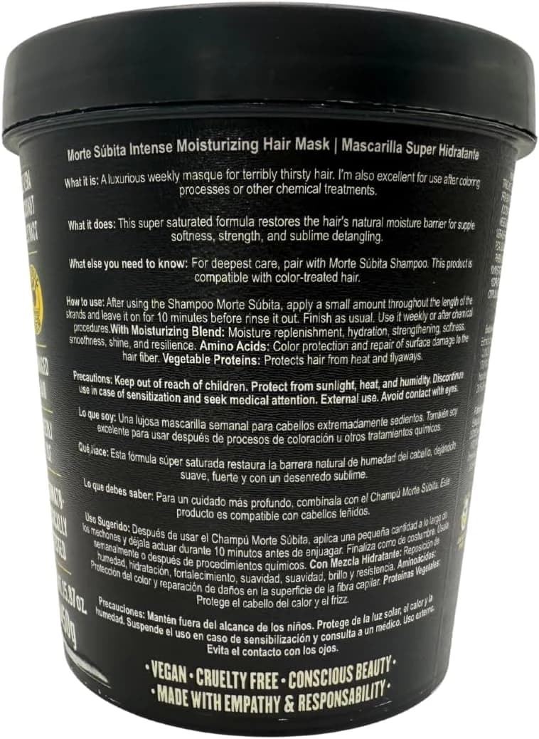 Morte Súbita Máscara Super Hidratante 450g , Lola Cosmetics